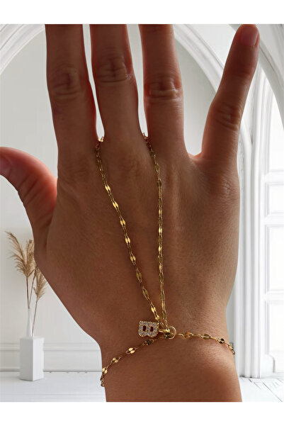 derokas 316 L Steel Lettered Shahmeran Bracelet Non-Tarnish Lip Chain Jeweler...