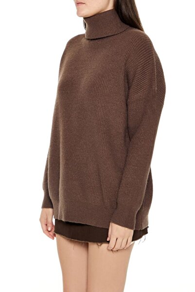 Forever 21 Triko Yüksek Yaka Kazak