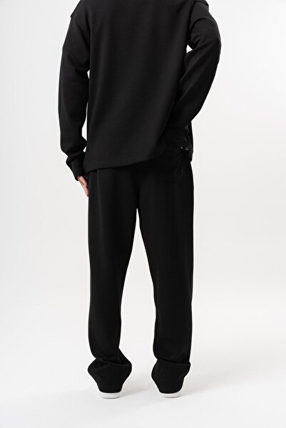 Respire Men's Modal Baggy Sweatpants Black
