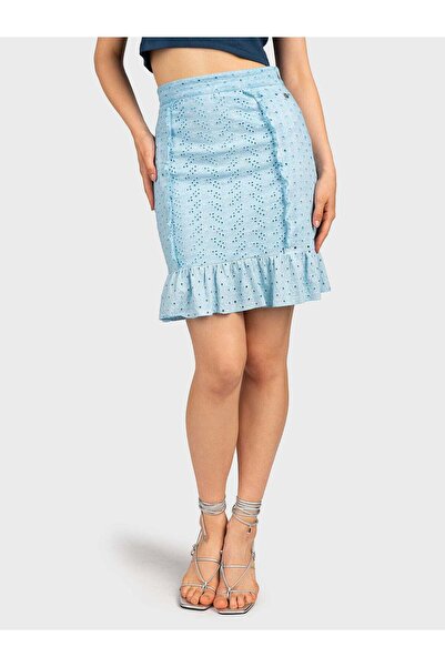 Guess FUSTĂ MINI CU VOLANELE AINI Femei