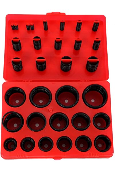 Lawazim مجموعة حلقات مطاطية O-حلقات مكونة من 386 قطعة - مقاومة للماء والزيت و...