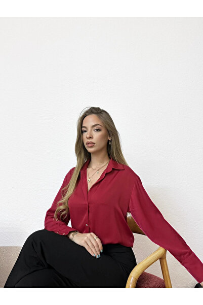 PROTO SUIT Basic Red Shirt