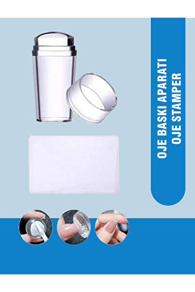PAX Tırnak Süs Damgalama Stamper Kolay French Aleti