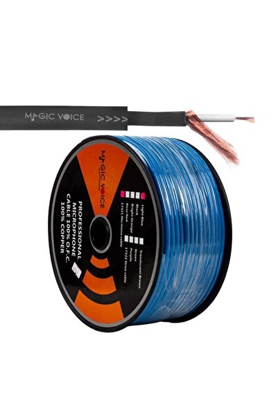 Epilons كابل ميكروفون ماجيك فويس أحادي 1. كاليتي 100 متر مفتوح