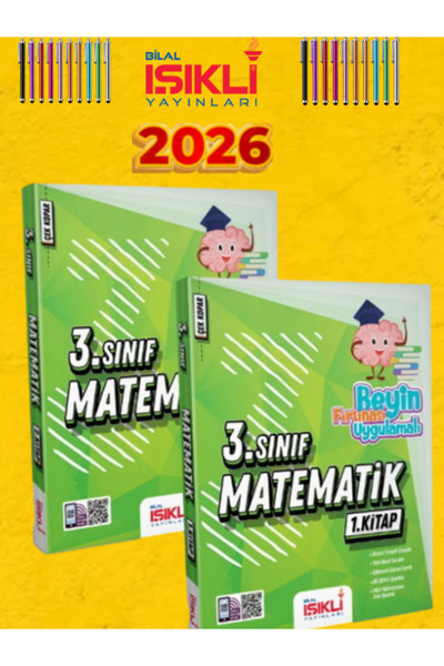 Fenomen Yayıncılık 2025-2026 Bilal Işıklı 3.Sınıf Beyin Fırtınası Matematik U...
