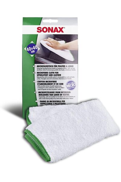 Sonax Microfibre Cloth for Upholstery and Leather (1 Piece) - 40 x 40 cm