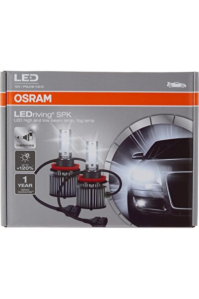 Osram LEDriving SPK H8/H11/H16 Off-Road LED High/Low Beam Lamps 6000K (64211DWSPK, 2 lamps)