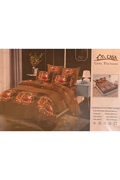Casa Pucioasa Finet Bed Linen, 6 pieces, Christmas