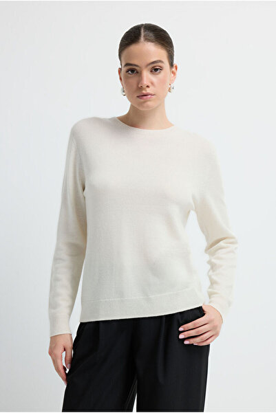 adL Bisiklet Yaka Yün Triko Kazak