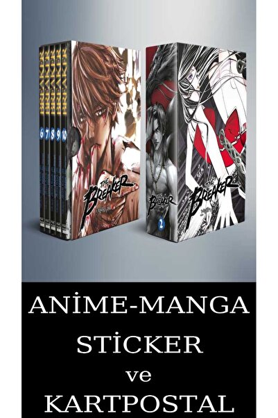 Marmara Çizgi Breaker 6-7-8-9-10 (KUTULU) Manga Seti (5 KİTAP) / Anime-Manga ...