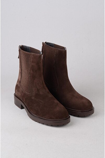 SEÇ KUNDURA SEÇ 2564 CIZME DE DAMA DETALIATE CU FERMATA DE PIELE NATURALA MARO DE PIELE DE VACĂ