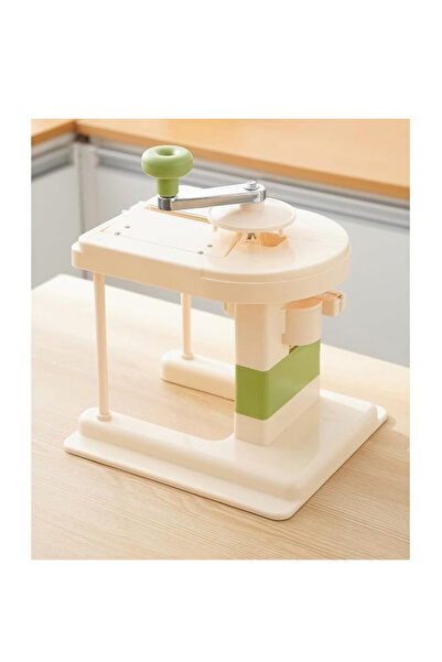 OEM Vegetable cutter, cabbage grater, household, manual shredding, PP+ Stainless Steel, White Green