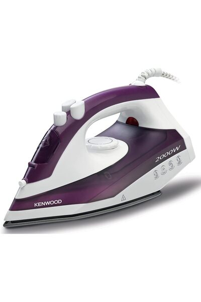 Kenwood Steam Iron STP40.000WP, 2000W, 250ml, Non-Stick Soleplate, Self Clean, Purple