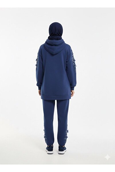 MOOR BUTİK Moor Arm and Leg Stone-Set Modal Imported Suit