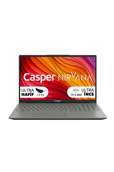 CASPER Nirvana X650.1362-cq00a-g-f i7-13620H 24 GB Ddr5 RAM 1TB SSD 15.6" Full HD IPS Notebook