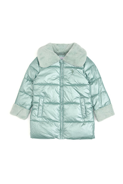 U.S. Polo Assn. Kız Çocuk Mint Kaban 50313048-VR090