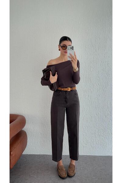 HAZELANNA Blugi maro Skatter