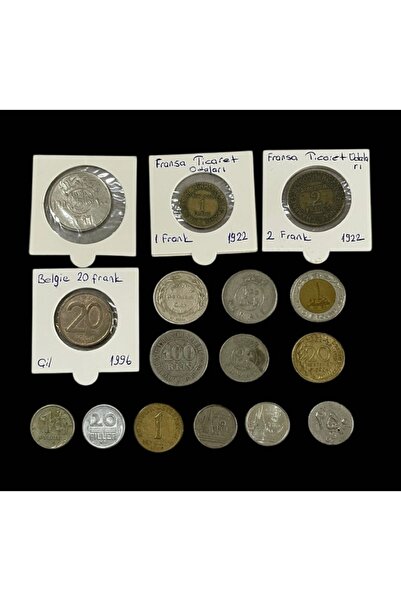 Kolleksiyonluk 16 Adet Karışık Yabancı Lot