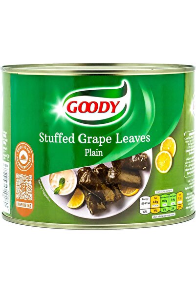 Goody Grape Leaves Plain Stuffed, 2 Kg