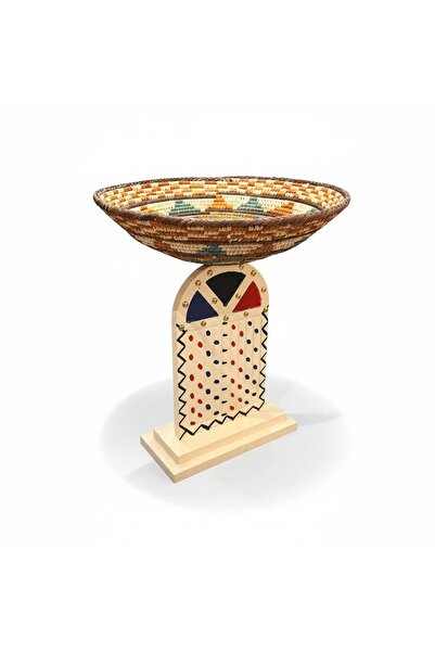 MAPRO Tafriya Rawashin serving dish with a khasf plate