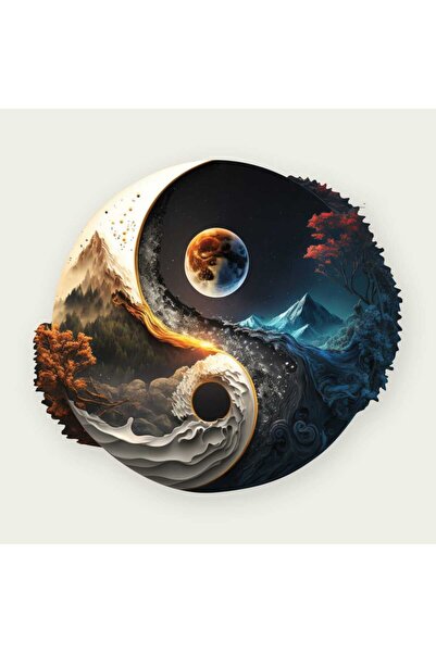 Timber Scent Ying Yang Ahşap Puzzle