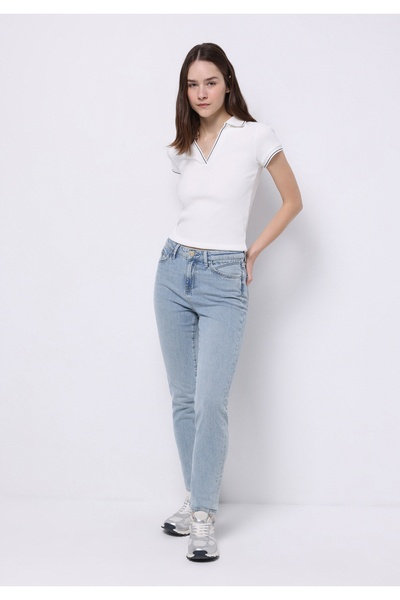 Colin's Slim Fit Women's Mid Indigo Denim Jean Pants