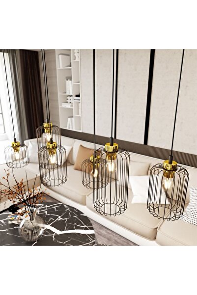 Emibig Pendant VANDER E27 Black + Gold 1364_6,