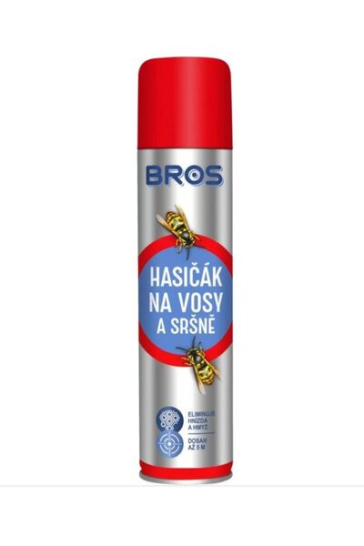 bros Spray Insecticid Viespi 600 ml - Distrugere Rapidă a Cuiburilor de Viespi, Pulverizare până la 5m