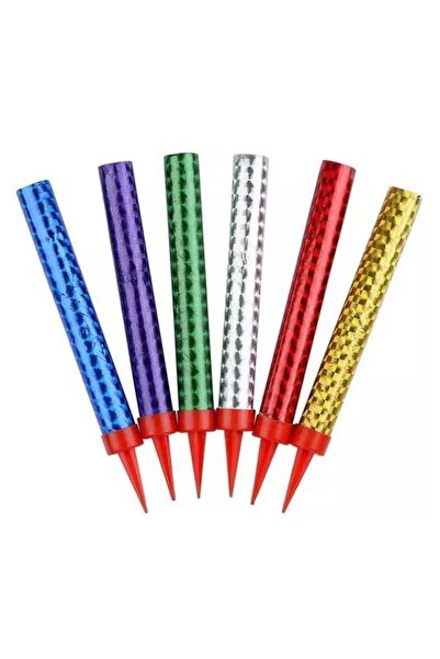 Generic 12cm Party Cake Fountain Candles – Sparkling Birthday & Celebration Cake Toppers (Set of 6