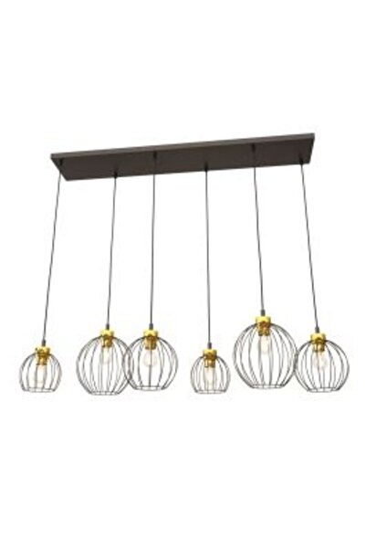 Emibig Pendant NANDO E 27 Black + Gold (1368_6) -