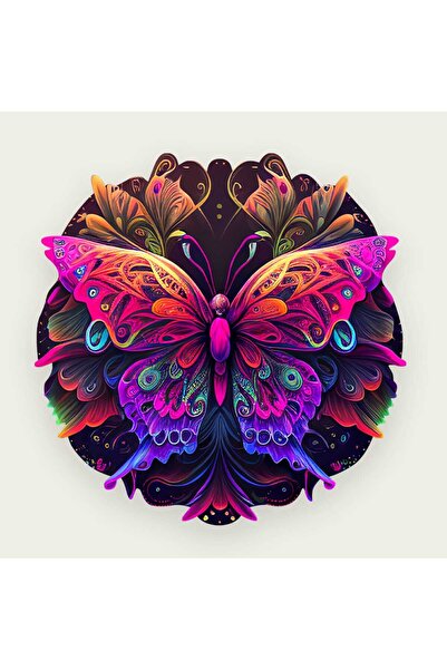 Timber Scent Kelebek Ahşap Puzzle