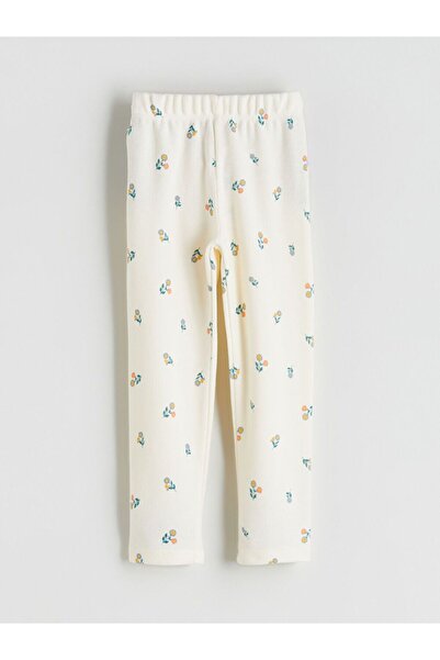 LC Waikiki Lcw Kids Elastic Waist Floral Girls' Leggings