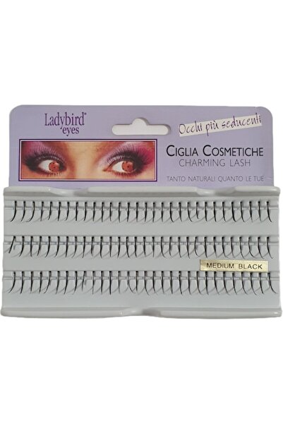 ladybird Gene false individuale Lady Bird, 12 mm, negre