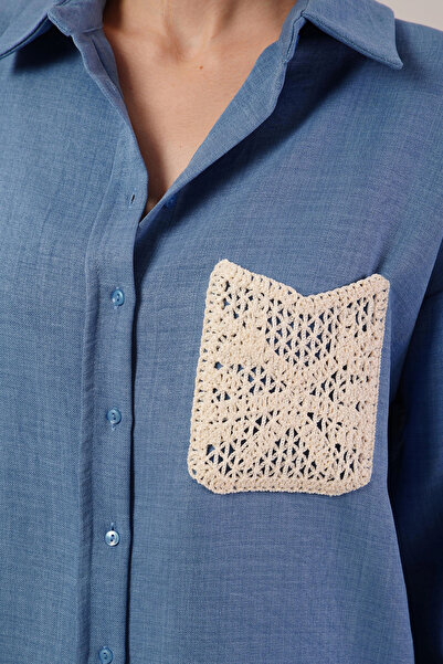 GENCULUS Ethnic Pocket Detailed Avi Shirt