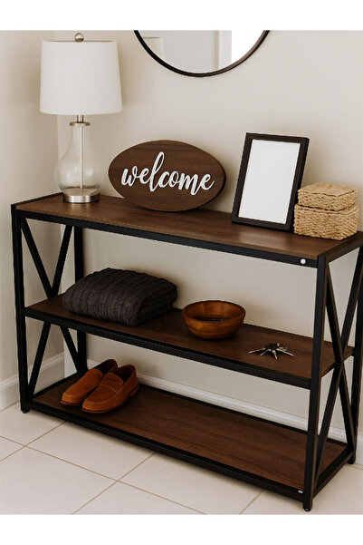 BEC59 طاولة كونسول مدخل صناعية مودرن (100 سم)