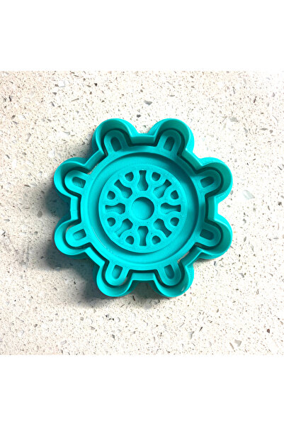 Craftelle Dümen Cookie Mold and Stamp Set |   Nautical, Adventure-Themed |   Sugar Plasticine, Clay Sculpting