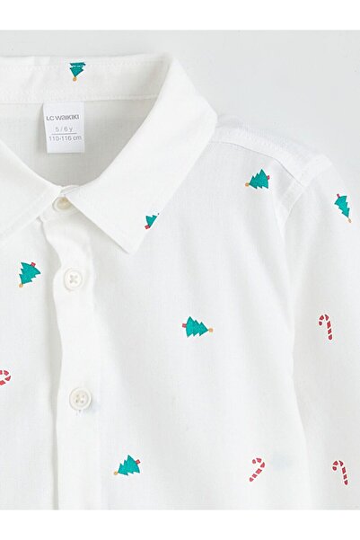 LC Waikiki Lcw Kids Regular Fit Printed Boy's Shirt