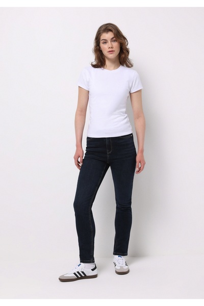 Colin's Slim Fit Skinny Leg Women's Dark Indigo Jean Trousers
