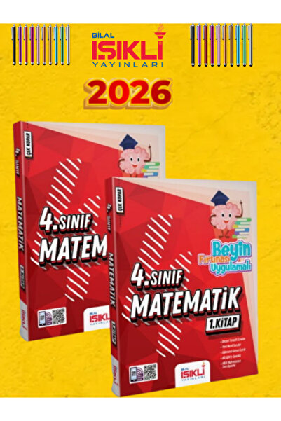 Fenomen Yayıncılık 2025-2026 Bilal Işıklı 4.SINIF Beyin Fırtınası Matematik U...