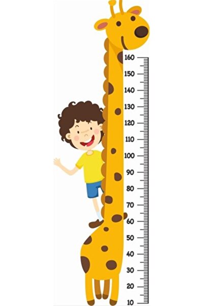 Sanat Tablo Bebek Odası Sevimli Hayvan Figürlü Boy Ölçüm folyosu