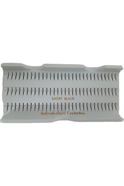 Lodi Gene false individuale, 12mm, negru