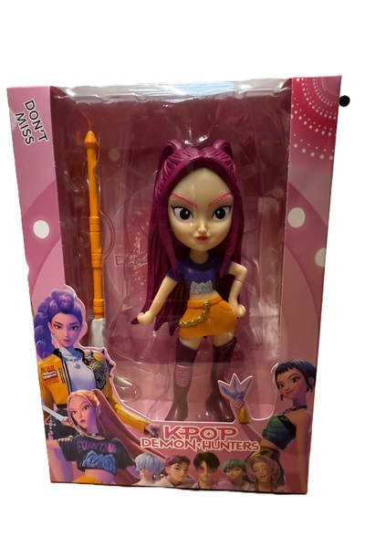 naniland.ro K-POP Demon Hunters DOLL KPOP VANATORII DE DEMONI RUMI