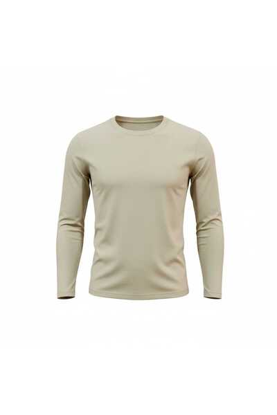 kacaraskerigiyim Erkek Mikro Fiber Uzun Kollu T-Shirt - Termal İçlik, Nefes A...
