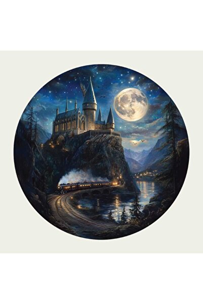Timber Scent Hogwarts Ahşap Puzzle