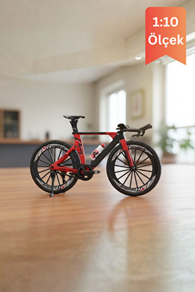 craftivio Kırmızı Yüksek Kaliteli Metal 1:10 Ölçek Koleksiyonluk Die Cast Mod...