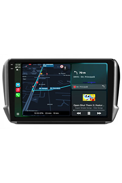 NavStore Dedicated Navigation Peugeot 208/2008 (2013-2018), 2K, 12Gb Ram, 256Gb Storage, Carplay