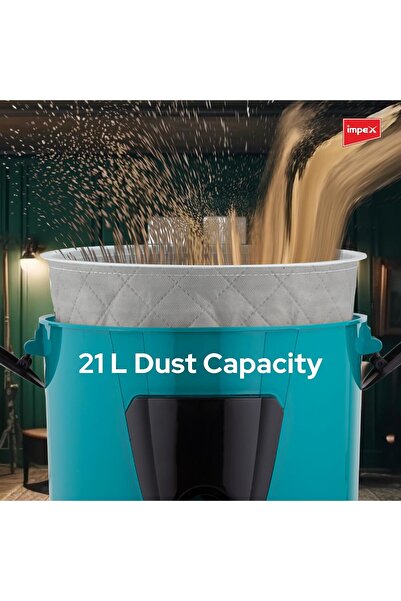 İMPEX VC 4709 Turkish Vacuum Cleaner - 2200W, 21L, Blower, Low Noise