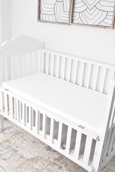 Fun Moment Baby Bed Mattress 120x60 cm (4.5 cm) Breathable Fabric