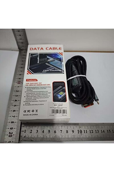 Flippy Πολυλειτουργικό Καλώδιο Φόρτισης Τηλεφώνου 3 σε 1, Αναδιπλούμενο, Καλώ...