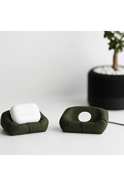 Homentum Erisca | Suport MagSafe tip pernă pentru AirPods – design minimalist...